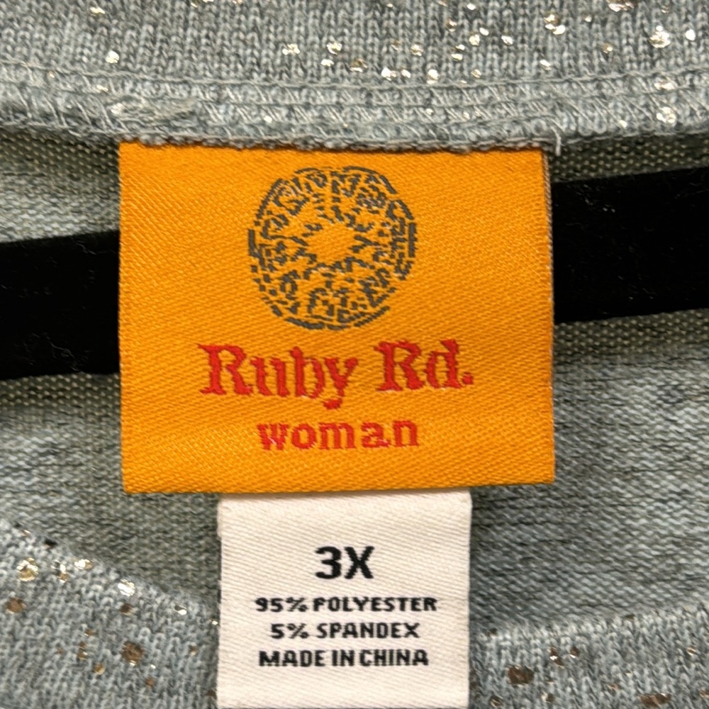 Plus Size Ruby Rd. Long Lightweight Sweatshirt - image 4